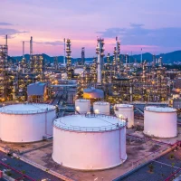 aerial-top-view-oil-gas-chemical-tank-with-oil-refinery-plant-background-twilight_35024-84